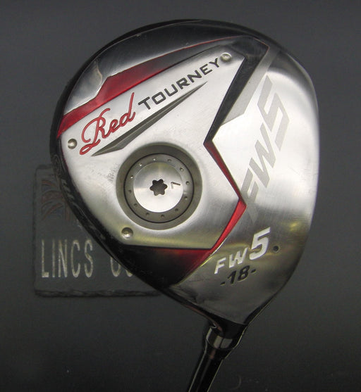 Macgregor Red Tourney WFT 18° 5 Wood Stiff Graphite Shaft Macgregor Grip