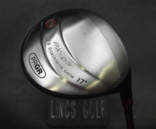PRGR PX-03 17° 5 Wood Regular Graphite Shaft PRGR Grip + Head Cover