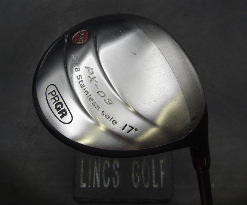 PRGR PX-03 17° 5 Wood Regular Graphite Shaft PRGR Grip + Head Cover