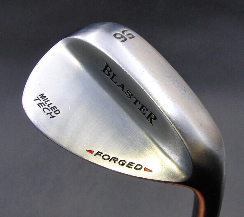Japanese Blaster Milled Tech Forged 56° Sand Wedge Stiff Steel Shaft