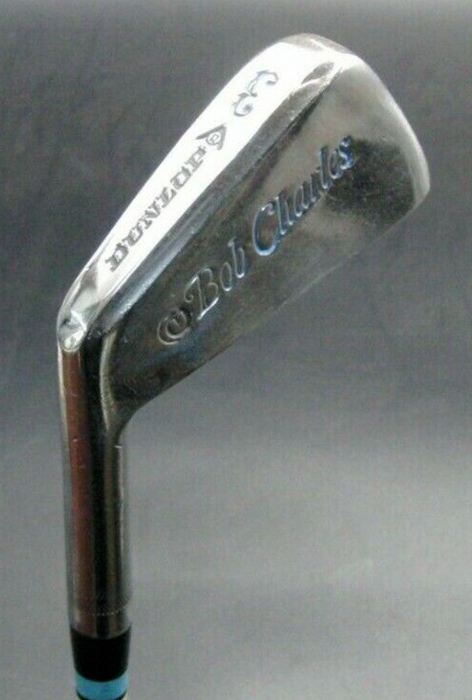 Left Handed Dunlop Bob Charles 3 Iron Regular Steel Shaft Dunlop Grip