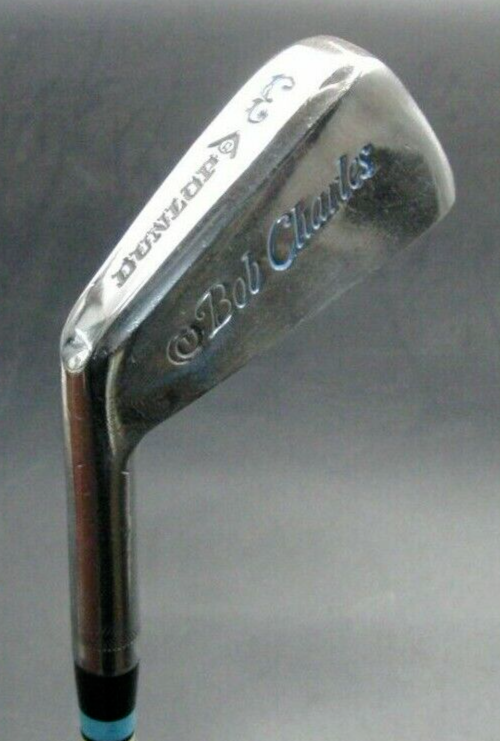 Left Handed Dunlop Bob Charles 3 Iron Regular Steel Shaft Dunlop Grip
