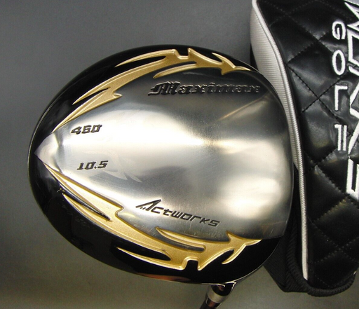 Japanese Actworks Maximax 460 10.5° Driver Stiff Graphite Shaft + Headcover