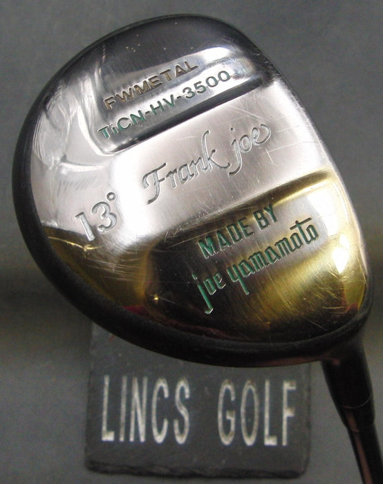 Japanese Joe Yamato Frank Joe YiCN-HV-3500 13° Wood Stiff Graphite Shaft