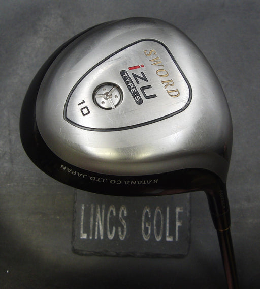 Katana Sword iZU Type-5 10° Driver Regular Graphite Shaft Sword Grip