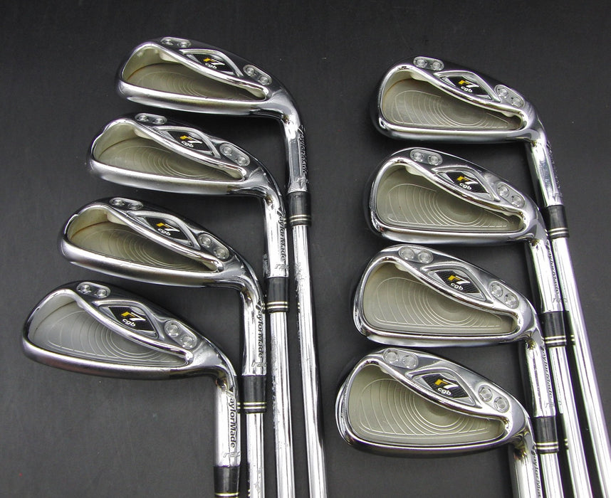 Set of 8x TaylorMade Rac R7 CGB 5-SW + AW Irons Regular Steel Shafts