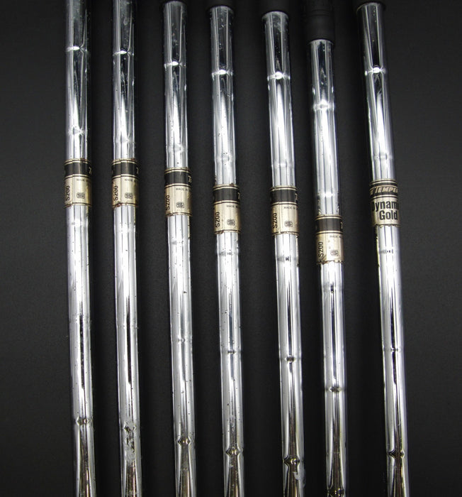 Set of 7 Bridgestone Tourstage NB32 Irons 5-SW Stiff Steel Shafts Black Grip*