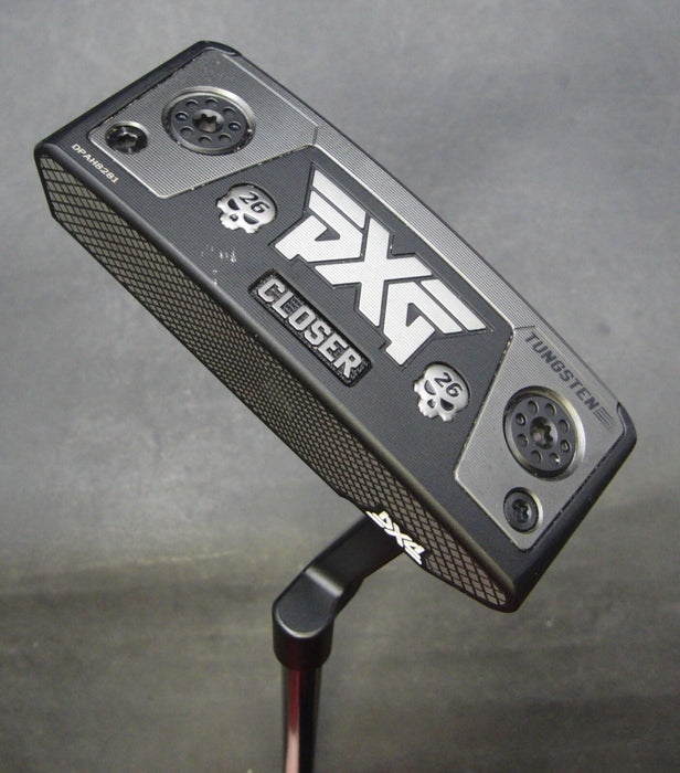 Left-Handed PXG Closer Tungsten Putter 87cm Playing Length Steel Shaft PXG Grip