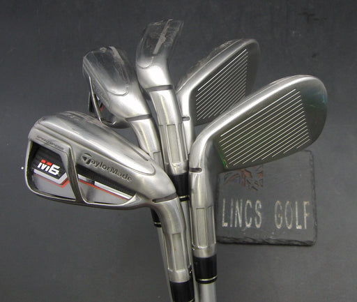Set of 5x TaylorMade M6 5-9 Irons Regular Graphite Shafts TaylorMade Grips*