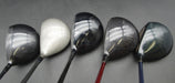 Set of 5x Multi Brands Drivers Regular Graphite Shafts Royal Grip + Black Grips