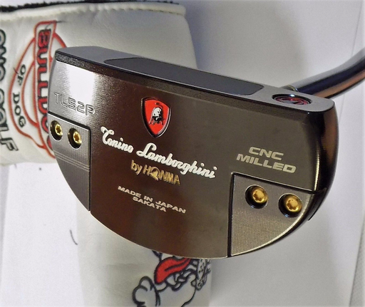 Honma Tonino Lamborghini TL52P CNC MIlled Mallet Putter 89cm Steel Shaft + H.C.