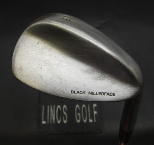 Unbranded Black Milled Face 58° Sand Wedge Regular Steel Shaft Golf Pride Grip