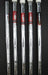 Set of 5x TaylorMade Burner 2.0 Irons 6-PW Stiff Steel Shafts Mixed Grips