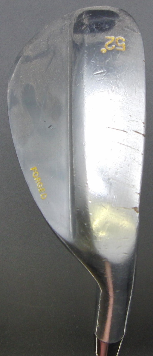 Unbranded Forged 52° Gap Wedge Extra Stiff Steel Shaft Royal Grip