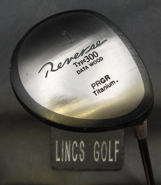 PRGR Reverse Type 300 Data Wood Driver Regular Graphite Shaft PRGR Grip