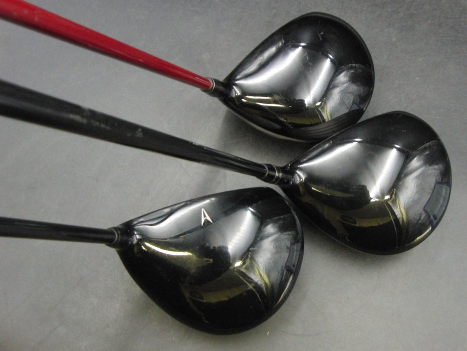 Set of 3 x Drivers Mactec Yamaha & Srixon XXIO Stiff Graphite Shafts