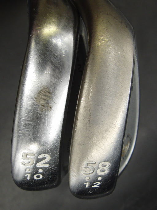 Set of 2 Cleveland CG16 JV Gap & Sand Wedges Stiff Steel Shafts Cleveland Grips