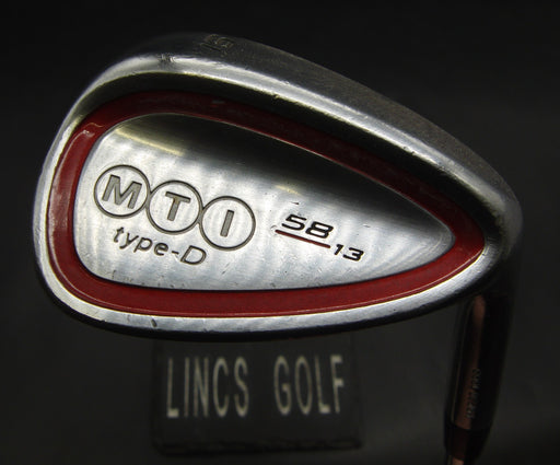 MTI Type-D 58 Degree Sand Wedge Stiff Steel Shaft Lamkin Grip