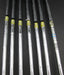 Set of 7x Bridgestone Tourstage ViQ 5-PW + GW Irons Regular Steel Shafts