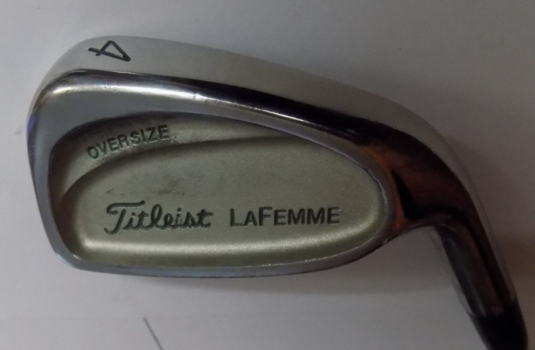 Ladies Titleist LaFemme Oversize 4 Iron Ladies Flex Steel Shaft Lamkin Grip
