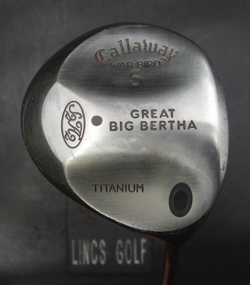 Ladies Callaway War Bird Great Big Bertha S2H2 5 Wood Ladies Graphite Shaft