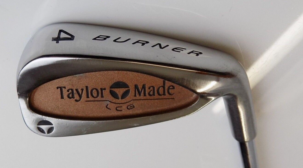 Polished Taylormade Burner LCG 4 Iron Precision S Flex Steel Rifle Shaft