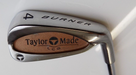 Polished Taylormade Burner LCG 4 Iron Precision S Flex Steel Rifle Shaft