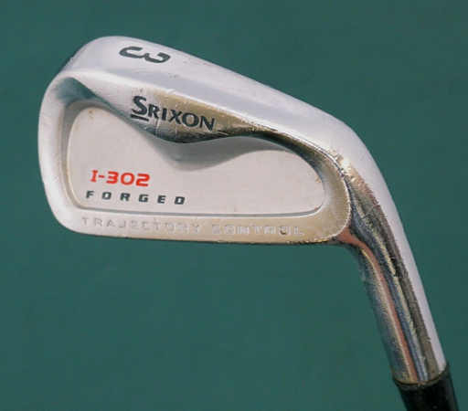 Srixon I302 Forged Trajectory Control 3 Iron Stiff Steel Shaft Karma Grip
