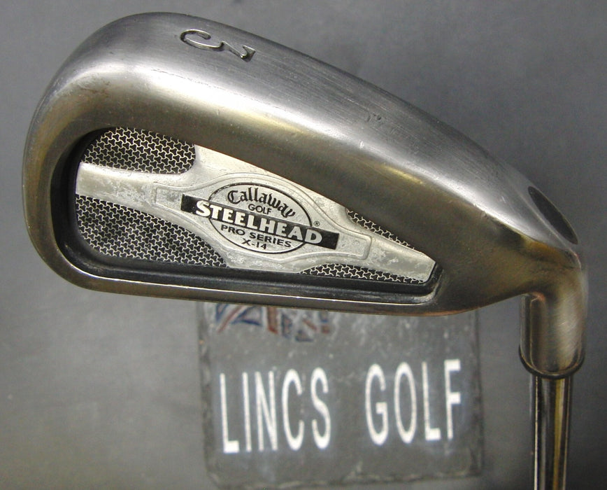Callaway Steelhead Pro Series X-14 3 Iron Regular Steel Shaft Golf Pride Grip