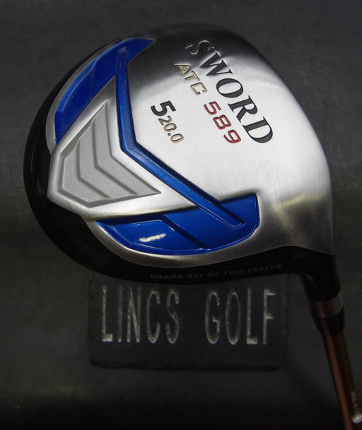 Katana SWORD ATC589 20° 5 Wood Regular Graphite Shaft Sword Grip