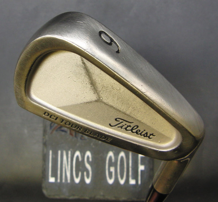 Titleist DCI Tour Blade 6 Iron Stiff Graphite Shaft Golf Pride Grip