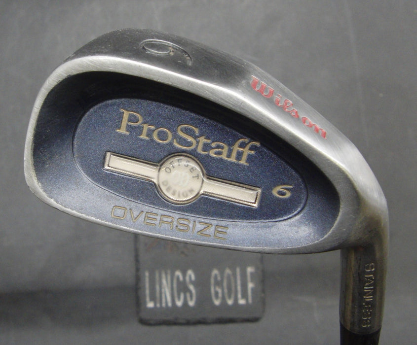 Wilson Prostaff Oversize 6 Iron Regular Steel Shaft Wilson Grip