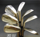 Set of 7 x Wishon 979SS Irons 6-SW+GW Stiff Steel Shafts Golf Pride Grips
