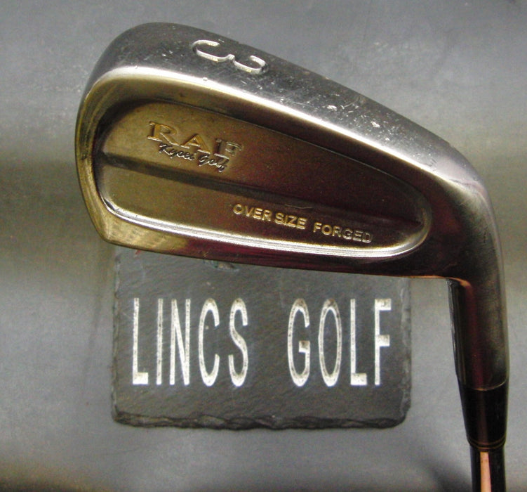 Jappanese Kyoei Golf RAF Oversize Forged 3 Iron Regular Steel Shaft Royal Grip