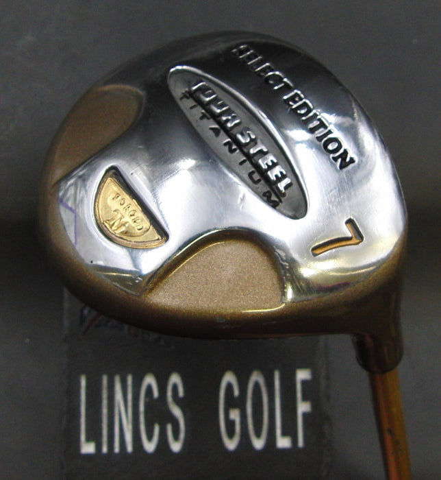 Ladies Select Edition Tour Steel 7 Wood Ladies Graphite Shaft Lady Soft Grip