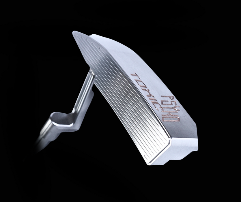 PSYKO TOXIC LONGTAIL CNC Milled Putter Twisted Neck (welded to the head) + HC