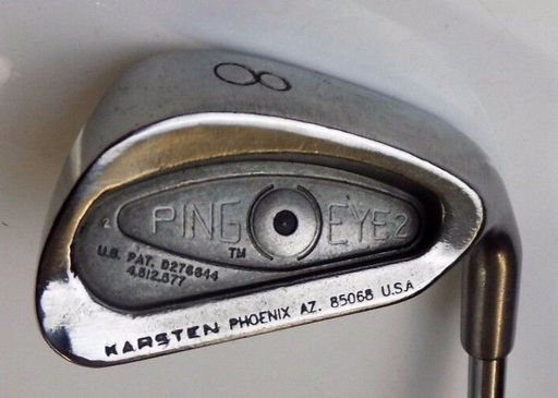 Ping Eye2 Black Dot 8 Iron Ping ZZ Lite Stiff Steel Shaft Ping Grip
