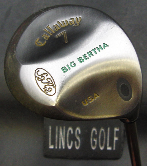 Ladies Callaway Big Bertha 7 Wood Ladies Graphite Shaft Grip Rite Grip