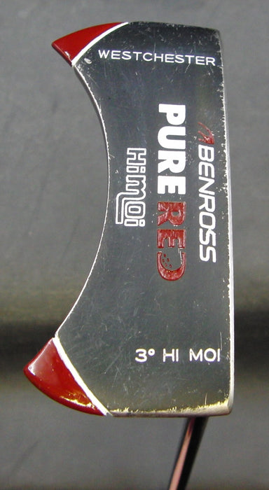 Benross Pure Red Himoi Putter 89cm Playing Length Steel Shaft With Grip