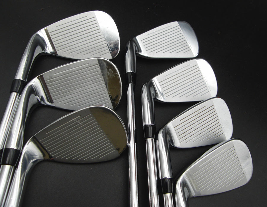 Set of 7x King Cobra F9 SpeedBack Irons 5-SW Stiff Steel Shafts*