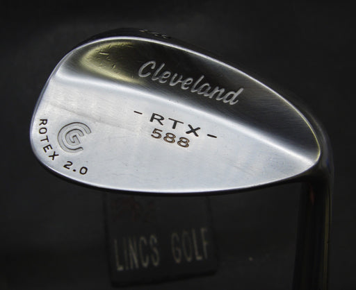 Cleveland RTX 588 Rotex 2.0 58° Sand Wedge Regular Steel Shaft Golf Pride Grip