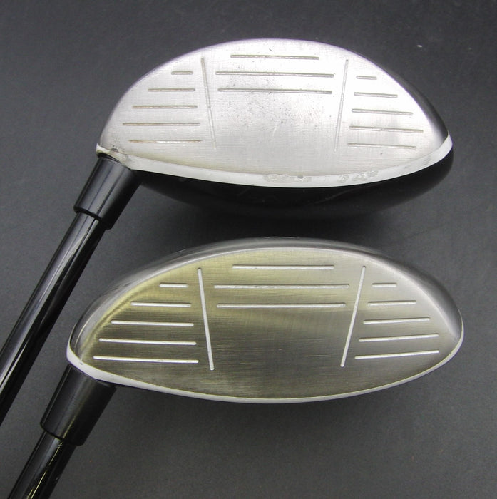 Set of 2 Callaway Big Bertha 3 + 5 Wood Stiff Graphite Shafts Callaway Grips