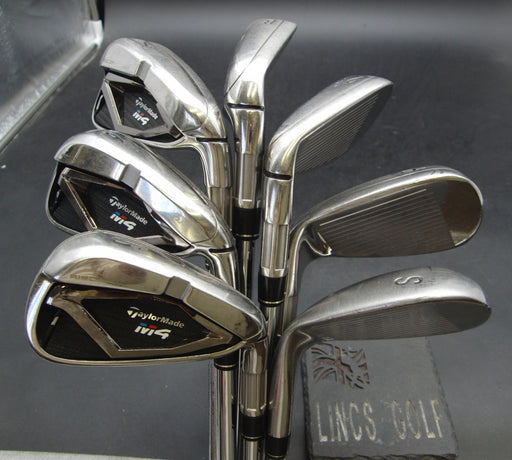 Set of 7x TaylorMade M4 Irons 5-SW Stiff Steel Shafts*