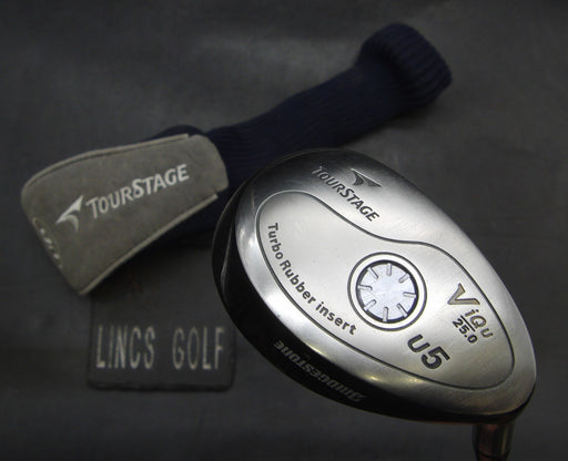 Bridgestone TourStage ViQ 25° 5 Hybrid Regular Graphite Shaft Lamkin Grip & HC