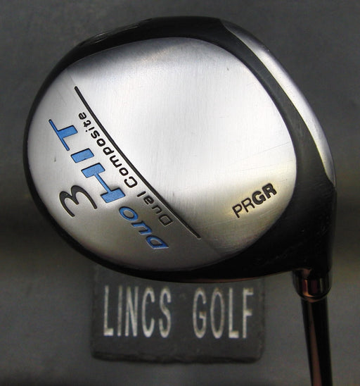 PRGR Duo Hit Dual Composite 3 Wood Regular Graphite Shaft PRGR Grip