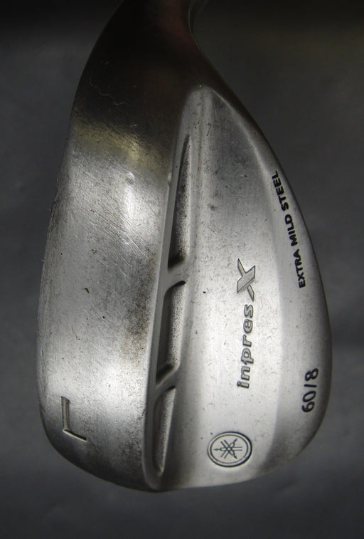Yamaha Inpres X Extra Mild Steel 60° Lob Wedge Regular Steel Shaft Inpres Grip