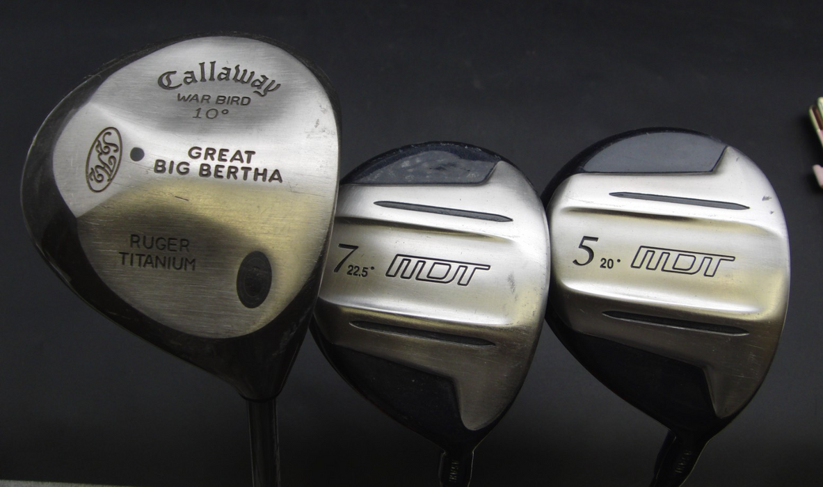 Set of Callaway Big Bertha Iron 4-PW + Driver + 5 Wood + 7 Wood + Putter*