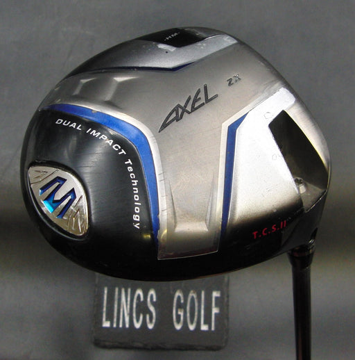 Japanese TSURUYA AXEL Dual Impact Technology 9.5° Driver Regular Graphite Shaft