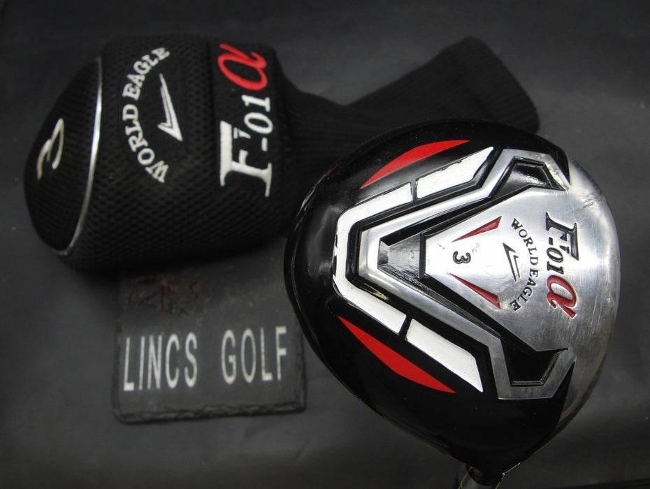 World Eagle F-01α 3 Wood Regular Graphite Shaft with Grip & World Eagle HC