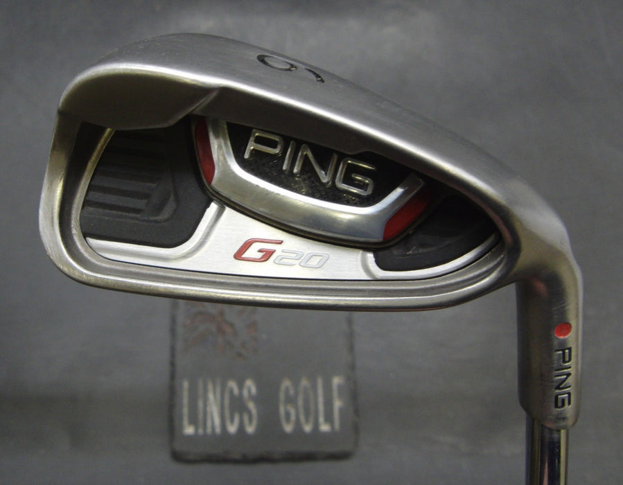 Ping G20 Red Dot 6 Iron Regular Steel Shaft Ping Grip